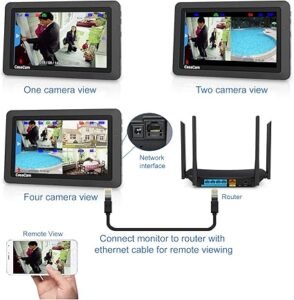 wireless camera with monitor " 