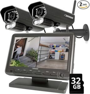 wireless camera with monitor " 